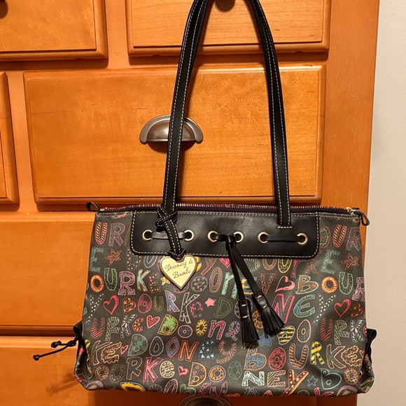 Dooney & Bourke Colorful Lettered Tote - Picture 2 of 4